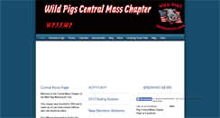 Desktop Screenshot of centralmasswildpigs.com